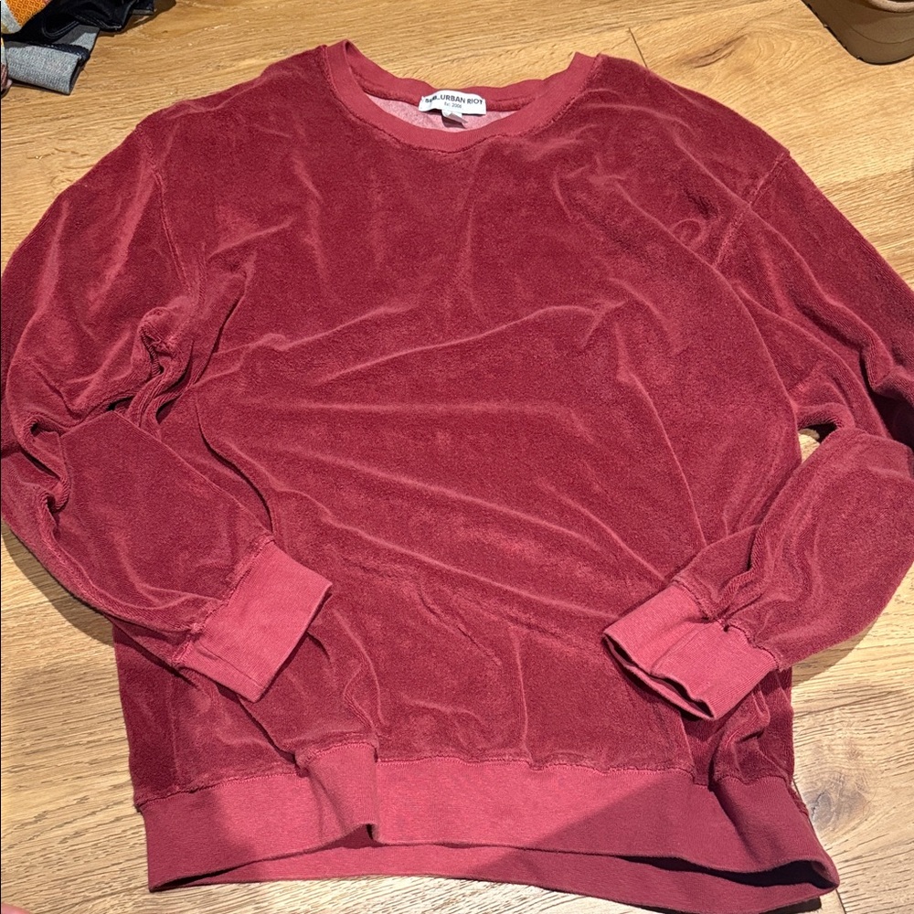 Sub_Urban Riot Red Crewneck Sweater